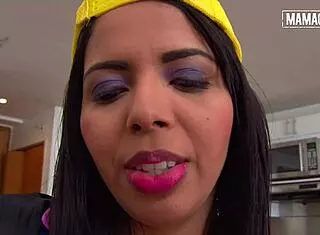Thick colombian picked up and ready to get her pussy destroyed