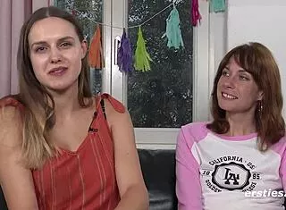 Lesbians enjoy each others pussies
