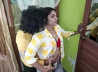 Horny Indian College Girl Enters Private Bedroom For Boyfriend