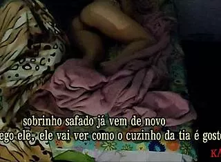 madrasta shares bed with stepson and gets taboo creampie