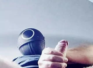 Blond Man With Average Cock Strips In Car
