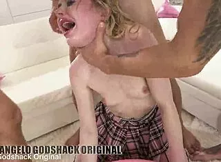 baby kxtten seventy hell very rough gangbang dp dap tp with fisting