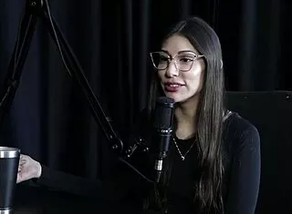 mel khalifa and baby fire interview at porn cast