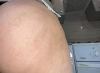 stepmom did chores in thong then had anal