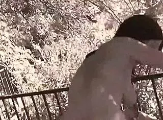 Brunette Films Outdoor Latex Scene