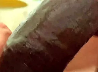 Black man plays try not cum challenge with wife sucking his cock
