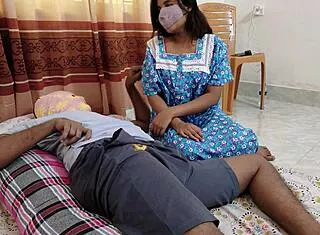 bhabhi and dever have sex in the bedroom