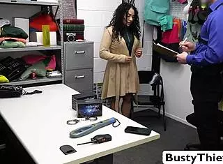 brianna bourbon rides officer cock