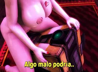 moxxi rides claptrap in this wild hentai scene by munt works