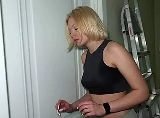 Slutty Teen Feels Intense Pleasure From Rough Anal By Big Dick With Cum On Tits