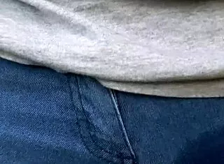 Wife wears her favorite pair of jeans