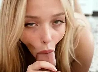 A slutty college blonde student invites over a friend and gets an accidental creampie ai-generated