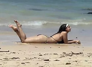 Teasing On The Beach
