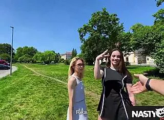 Natural Beauty Abbey Margot Rides Stranger In Club