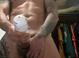 stand up cum in slowmo