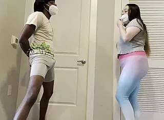bbkay shows full ballbusting kicking session at home