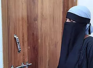 big ass hijab sales girl gets fucked by shop owner