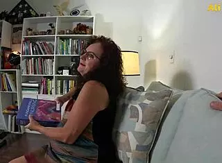 Ali Allure gives stepson anatomy lesson with her wet pussy