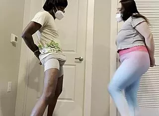 bbkay shows full ballbusting kicking session at home