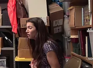 did shoplifter strip for standing sex now
