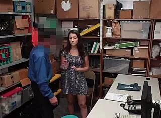 did shoplifter strip for standing sex now