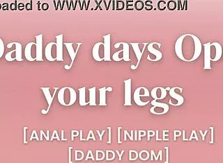 daddy says cum for me audio asmr porn play