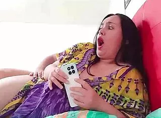 Indian stepmother receives hard fucking from stepson unexpectedly
