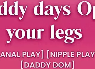 daddy says cum for me audio asmr porn play