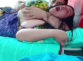 Indian stepmother receives hard fucking from stepson unexpectedly