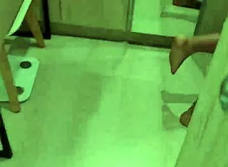 My hot latina cleaning lady works completely naked today