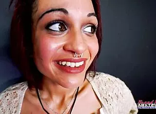 Tattooed petite brunette coeds keyton nica enjoy hot play