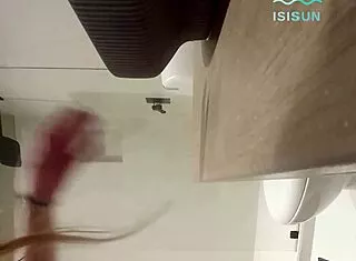 Eating A College Classmates Ass In The Company Bathroom