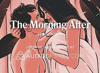 morning sex with husband after wild night includes fingering