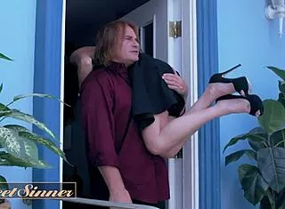 Brunette Hottie Finds Love And Intense Sex With Her Lover After Walking Out On Husband