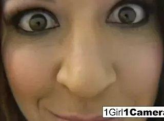 Sexy Ann Marie Rios masturbates her pussy solo with close-ups of tits and ass