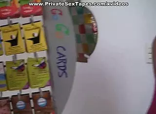 amateur brunette masturbates before blowjob in private reality scene