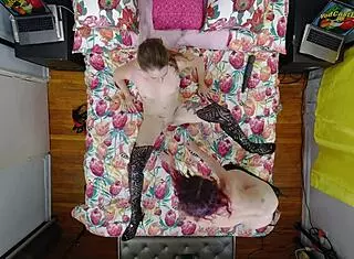 lesbian pov sex with small tits sucking