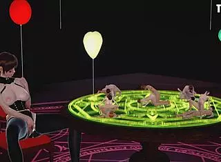 Pin Up Girl Michiru HMV in Seductive Anime Pose.