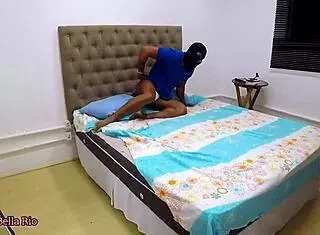 i was surprised by my husband in thong panties on my chubby brazilian ass