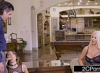 Unfaithful Wife Cuckolding Turns Hot Threesome - Adriana Chechik Nicolette Shea