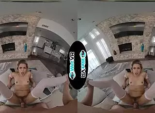 Latina maid in WetVR gets FUCKED in her first VR porn