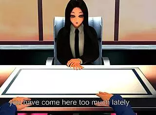 Student Submits To Lewd Headmistress In 3D