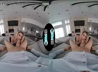 Latina maid in WetVR gets FUCKED in her first VR porn