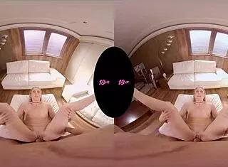 diane chrystall reveals her teen 18+ charm in a virtual reality encounter. explore the intimate details of her playful show.