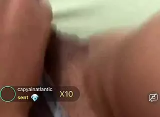 sexy latina enjoys a relaxing day at home