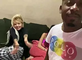 Ruivinha Embraces Three Black Lovers With Natural Passion