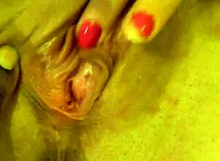 i'm petite with pendulant tits, playing with myself and giving interracial handjob