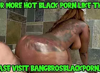 Black Stepsister Endures Intense Interracial Fucking