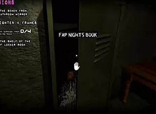 in the hentai game, a furry character gets a rough handjob and facial