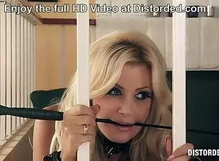 Brittany Andrews Bent Over Sucking Toes During Humiliation Spanking Session